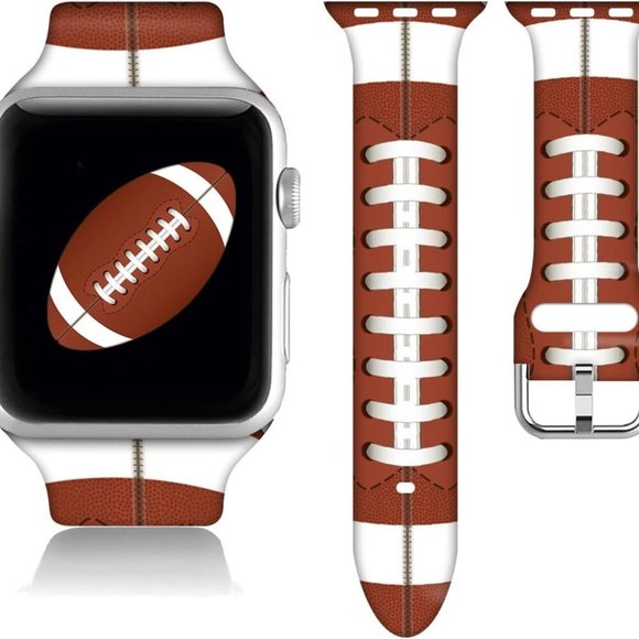 NEW Football Apple Watch Band - Picture 1 of 3